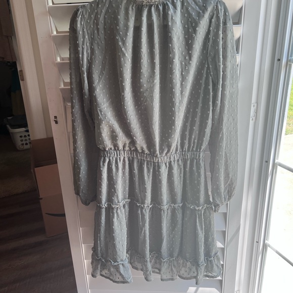 Green texture dress NWT - Picture 2 of 2